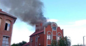 Дом главы Глушковского района сгорел после атаки беспилотника