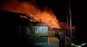 Во Льгове БПЛА сожгли трёхквартирный дом незадолго до полуночи