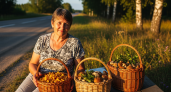 Туриста из Германии удивила торговля грибами и ягодами на обочинах дорог в России