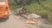 В Сеймском округе убрали 24 кубометра мусора с трех незаконных свалок