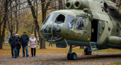 В Курске разбили вертолет в парке Патриот: вандалы не найдены, стекло не заделано