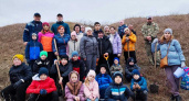 50 школьников и священников засеяли каштанами эродированные земли Курской области