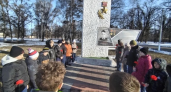 Школьники почтили память летчика-героя, погибшего в 1943 году