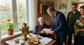 Последний ветеран Тимского района отметил 100-летний юбилей