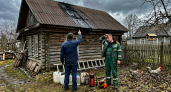 Добровольцы Курской области спасли дом до приезда профессионалов