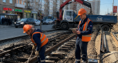 В Курске демонтировали уже 8,6 км трамвайных путей на маршруте №4
