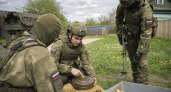 Саперы группировки «Север» показали трофейные мины и БПЛА ВСУ из Курской области