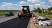 В Курской области начали укладку щебня на 21-километровом участке трассы