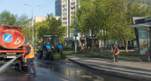 Курские коммунальщики убирают парки и дороги даже в выходные
