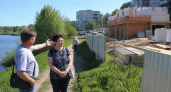 Мэр Курска потребовал снести банные комплексы, перекрывшие берег Сейма