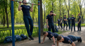 Спасатели МЧС Курска прошли испытания на силу и выносливость в парке