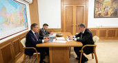 Хинштейн и Фальков обсудили ремонт 20 объектов курских вузов до 2030 года