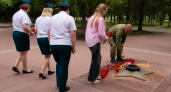 Курские таможенники почтили память жертв войны у мемориала Большой Дуб