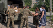 Военнослужащие привезли в Суджу продукты и предметы первой необходимости