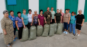 Из Аткарска в Курск отправили гуманитарный груз с продуктами и маскировочными сетями