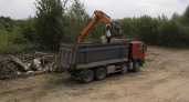 В Курске убрали крупную нелегальную свалку на улице Дубровинского