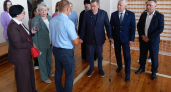 Хинштейн оценил соцобъекты в Поныровском районе и ФАП перед открытием