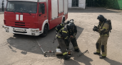 В Курске пожарные три дня отрабатывали ликвидацию условного пожара на базе Курскэлектротранса