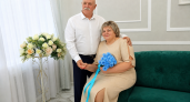 Супруги из Курска отметили сапфировую свадьбу после 45 лет совместной жизни
