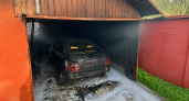 В Курской области за сутки огонь уничтожил автобус и два автомобиля