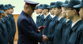 В Курске 20 первокурсников УИС получили удостоверения кадетов на торжественной линейке