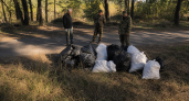 В Жеребцовских соснах на субботнике убрали около 5 кубометров мусора