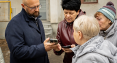 Мэр Курска проверил жалобы на отопление в домах Северо-Западного микрорайона
