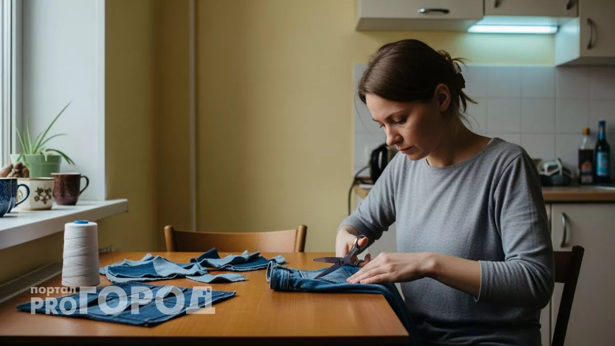 Не выбрасывайте старые джинсы — из них получаются крутые самоделки для быта и экономии бюджета