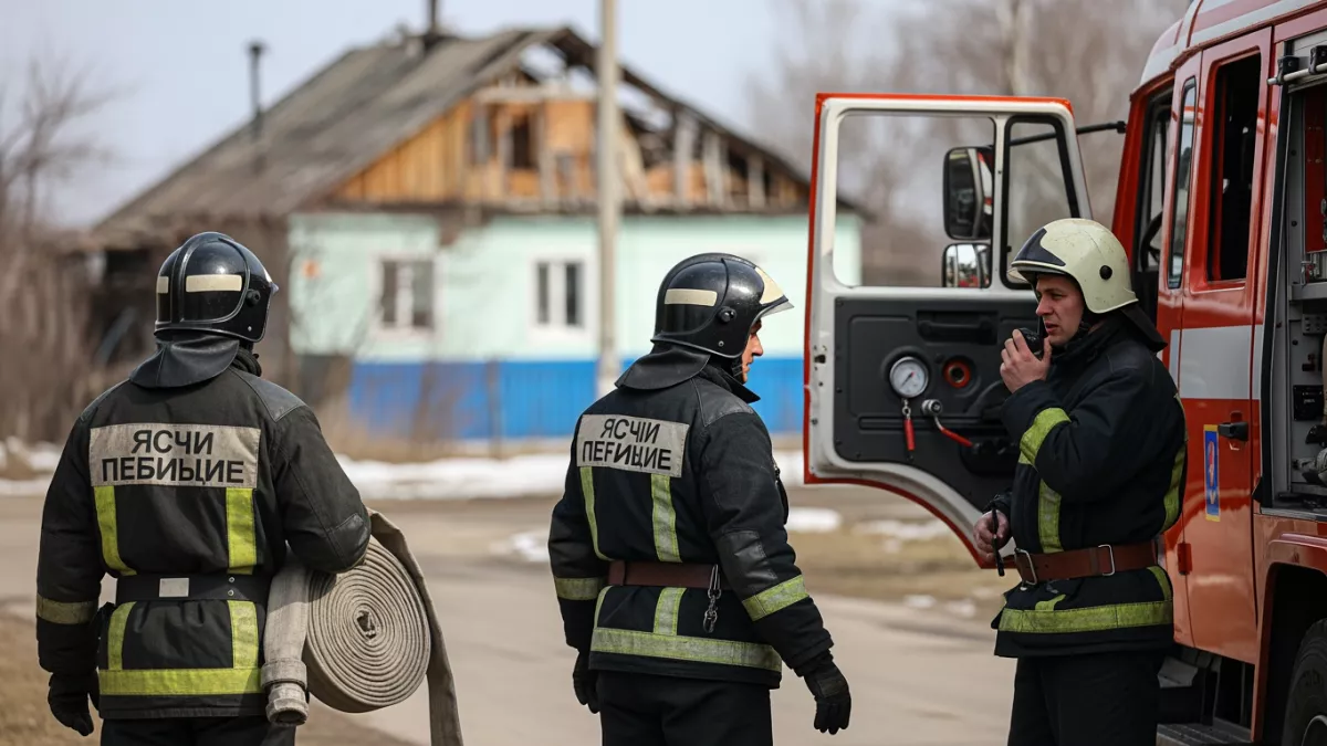 Атака ВСУ превратила подворье в Хомутовке в пылающие руины