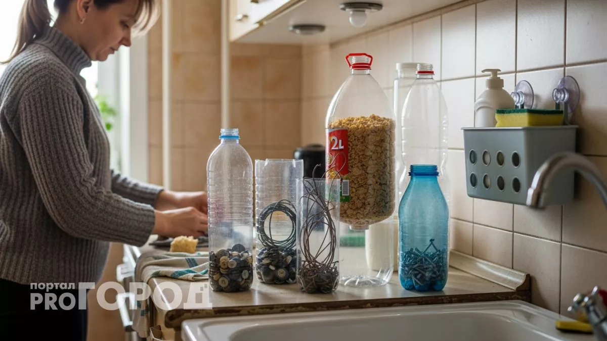 Мусорные пластиковые бутылки стали моим секретом идеального порядка в доме всего за три дня