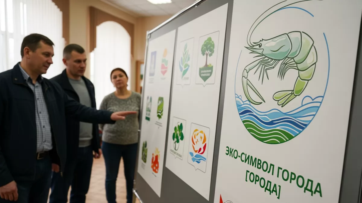 Креветка станет символом атомного Курчатова: глава города показал эскиз