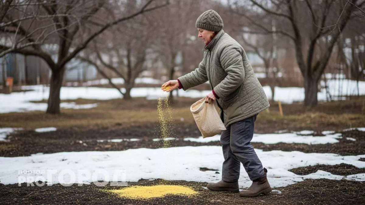 Беру дешевую крупу в магазине и рассыпаю по огороду зимой — весной урожай как после навоза