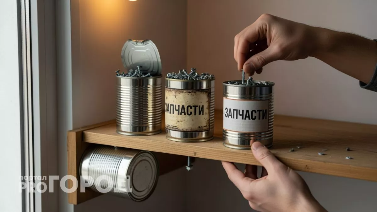 Банки от кофе стали моим секретным оружием против беспорядка и лишних трат на органайзеры