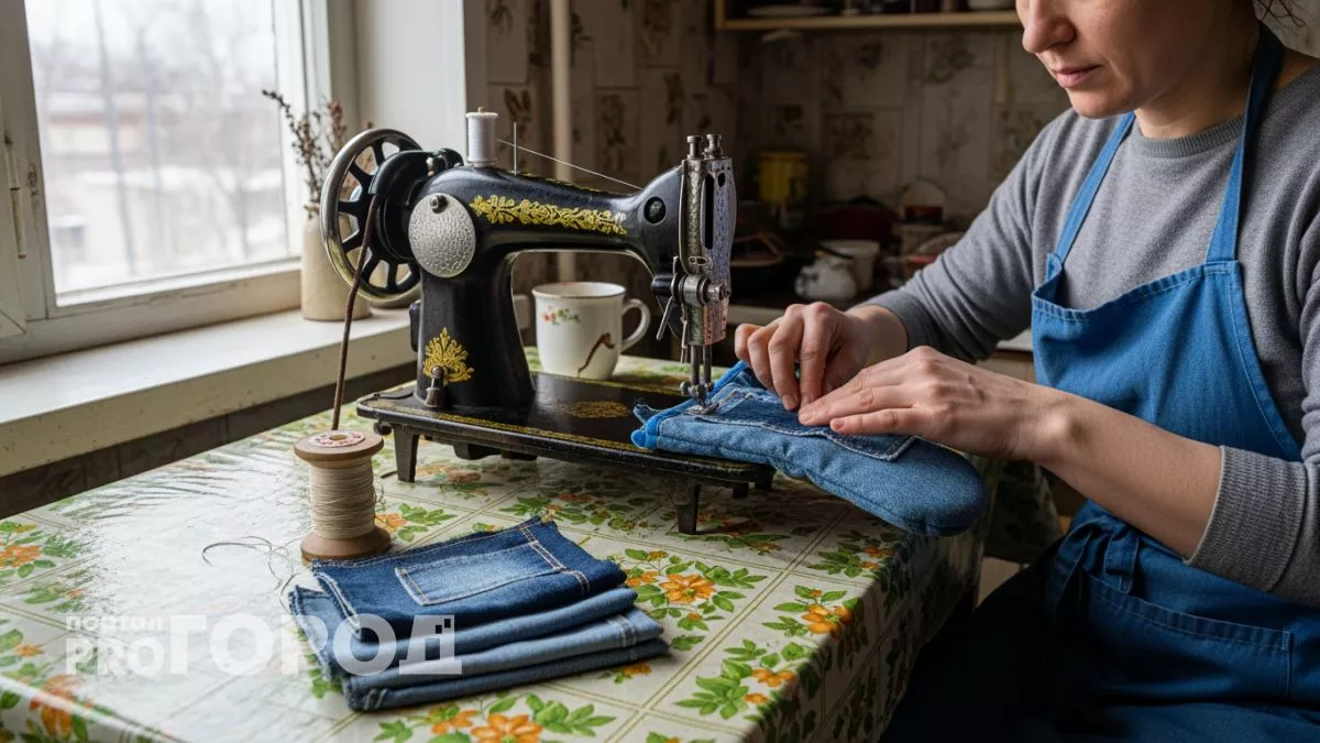 Старые джинсы превращаю в полезные вещи для дома и больше не переплачиваю в магазинах