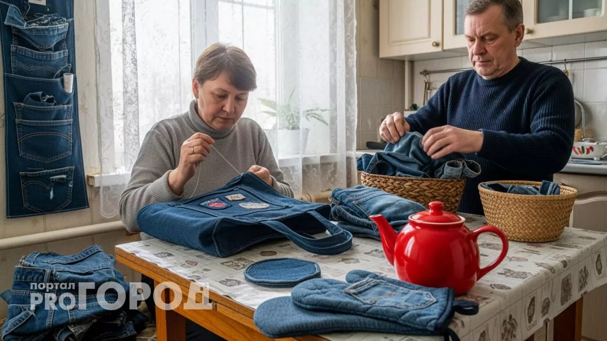 Старые джинсы лежат в шкафу зря: 5 идей превратить их в полезные вещи и сэкономить деньги