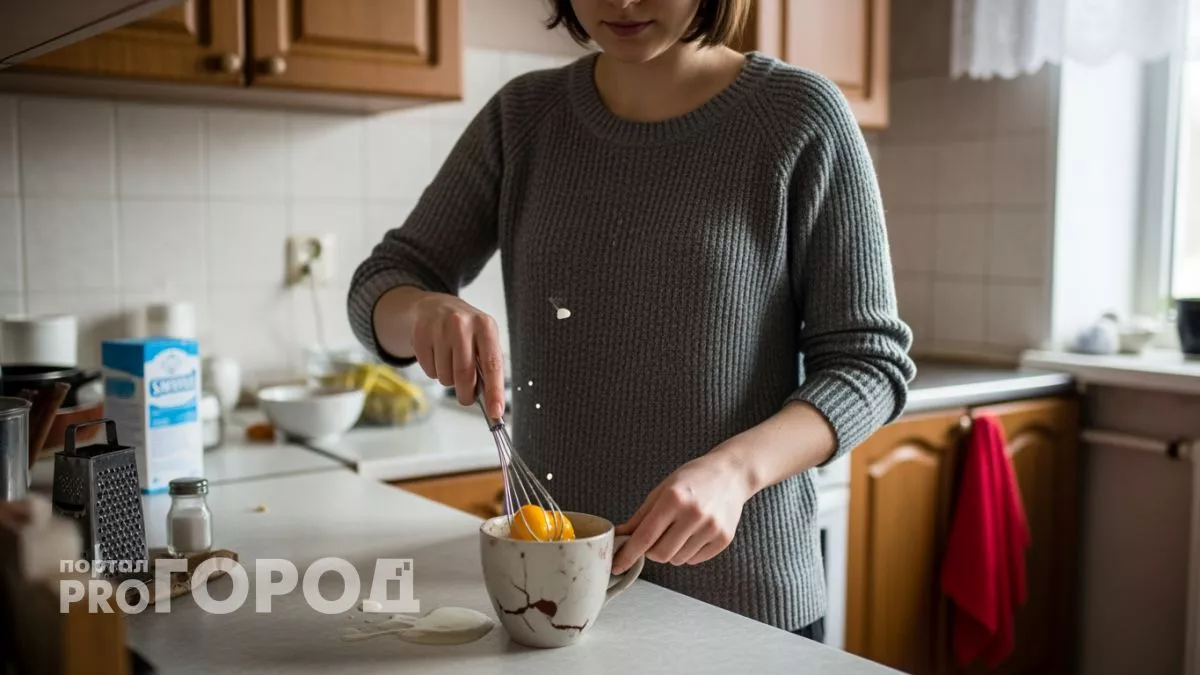 Сковородка пылится месяц: готовлю идеальную яичницу в обычной кружке за 90 секунд