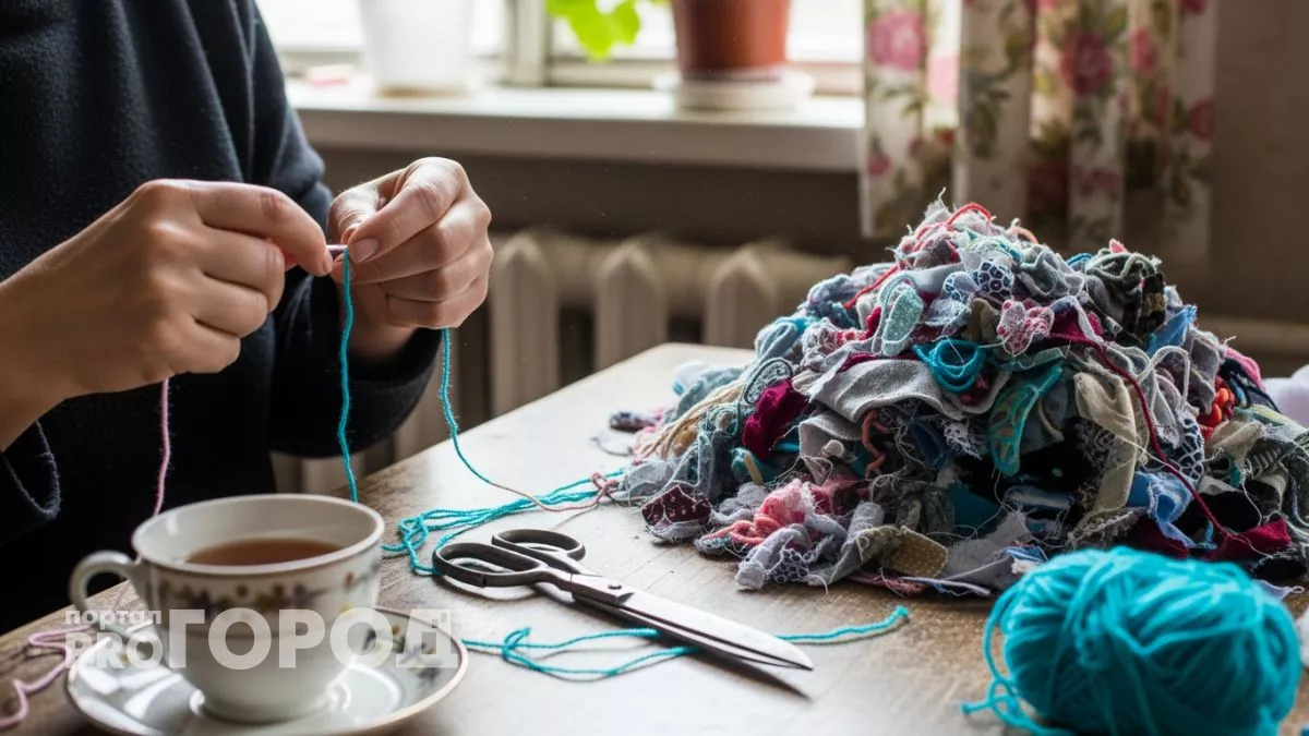 Накопилась гора остатков пряжи — превращаю их в 5 практичных вещей, которые использую каждый день