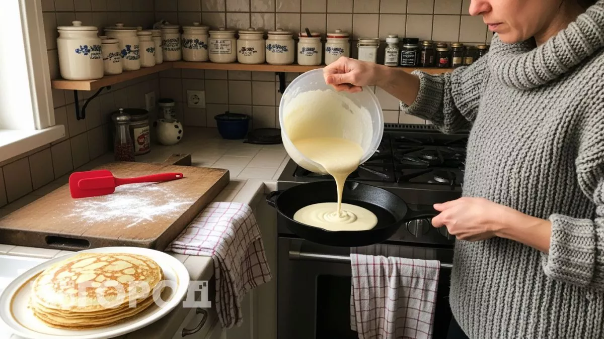 Хозяйки скупают эти 4 предмета из Фикс Прайс за 120 рублей — блины как с картинки без хлопот