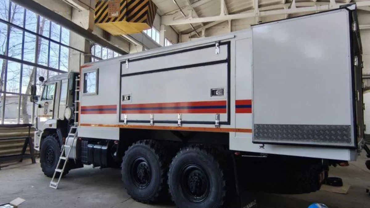 В России впервые создали спасательную машину для работы в Арктике и пустыне