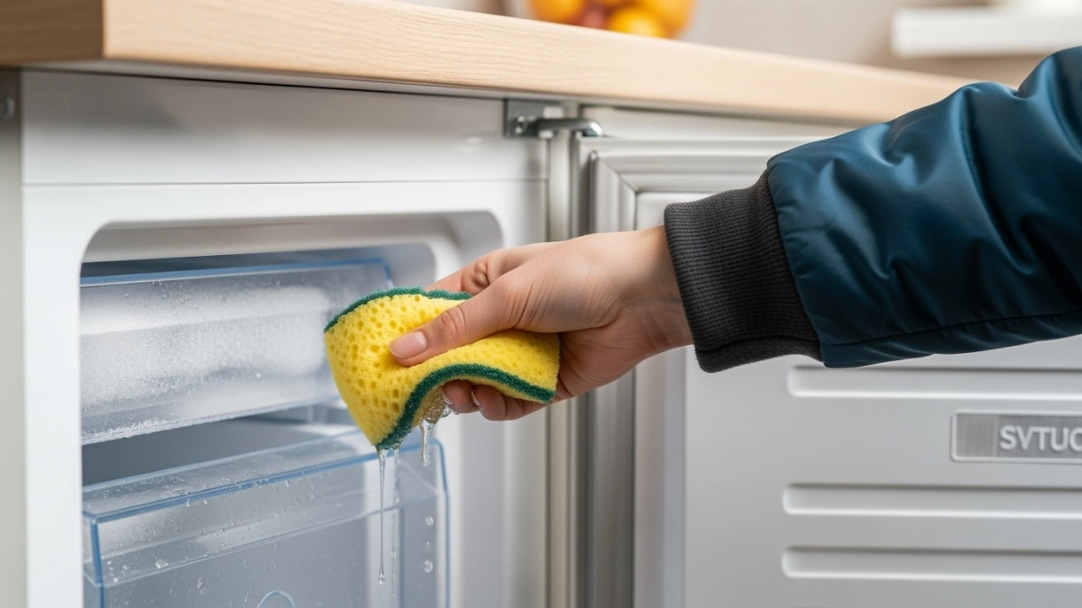Секрет опытных хозяек: зачем класть губку в холодильник — вы удивитесь результату