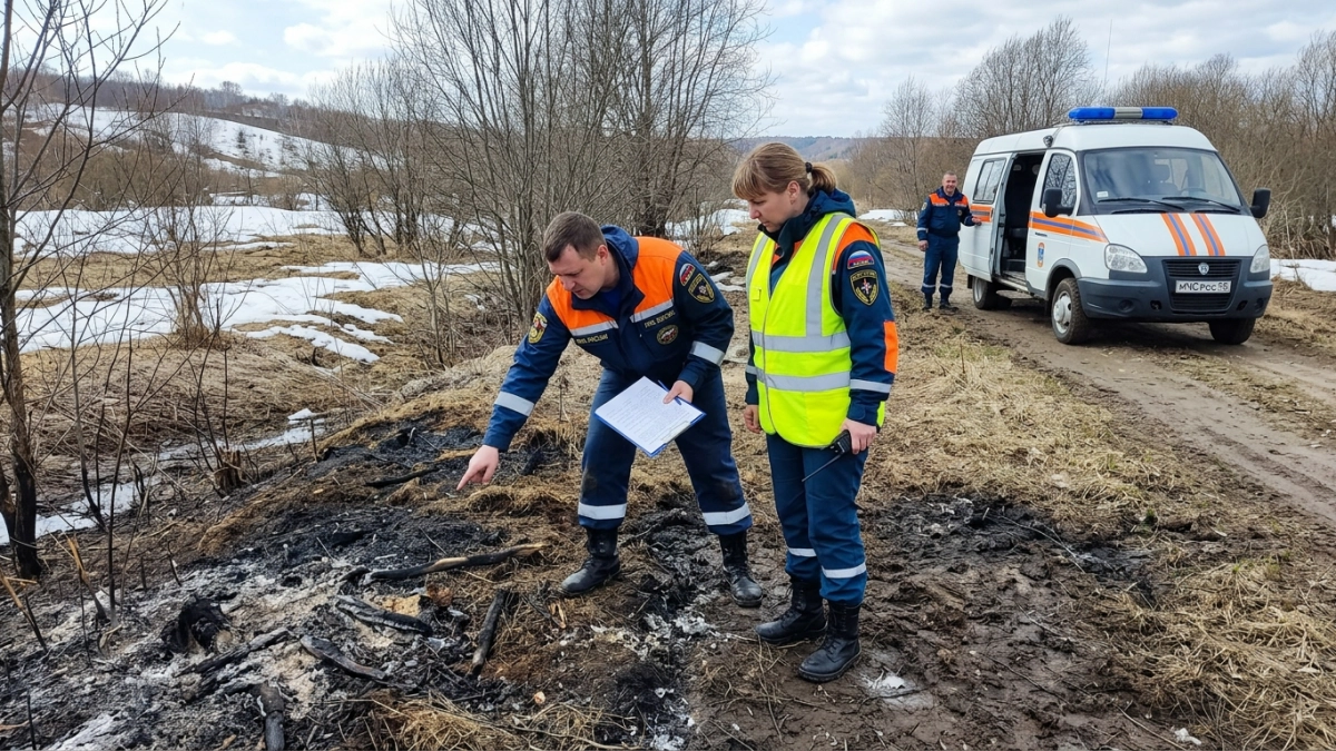 Три пожара за сутки в Курской области: пострадавших нет