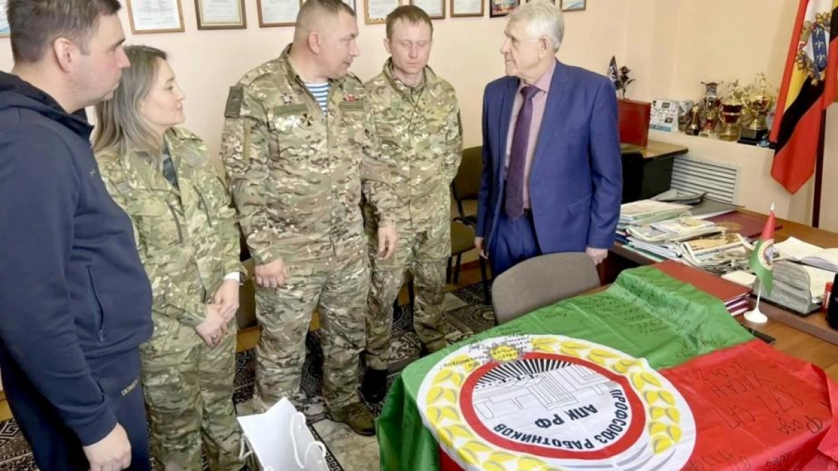 Профактив Татарстана лично встретился с бойцами на передовой в зоне СВО