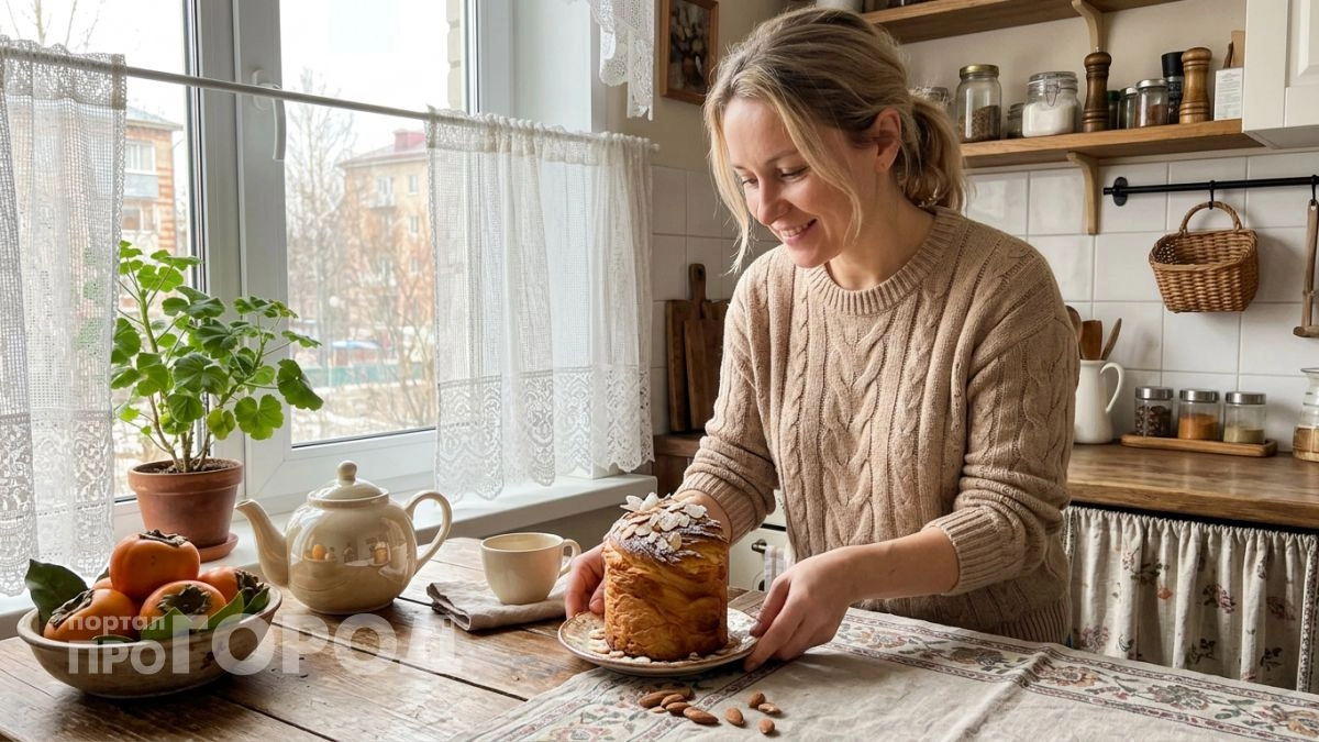 Пеку краффин с начинкой на Пасху 2026 — мягкий остаётся всю неделю без хитростей