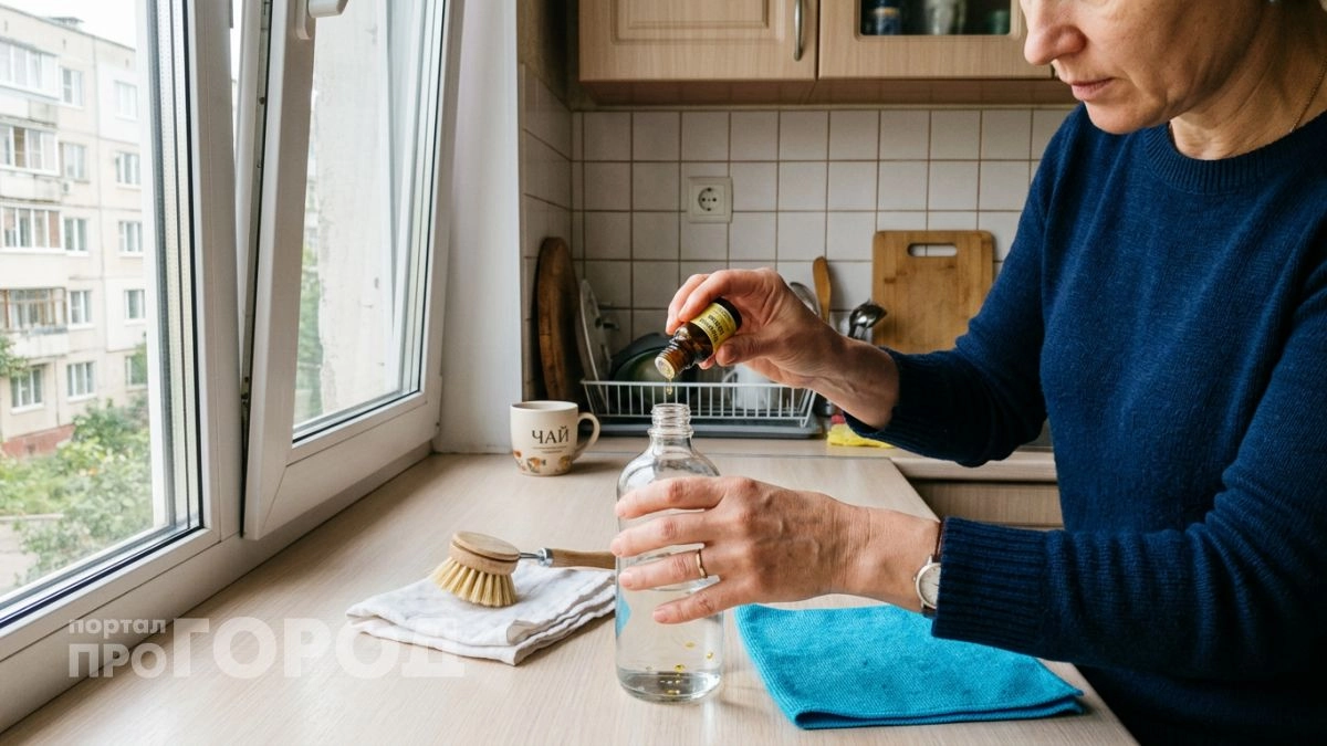 Мою полы с одной добавкой в ведре — запах держится в квартире всю неделю