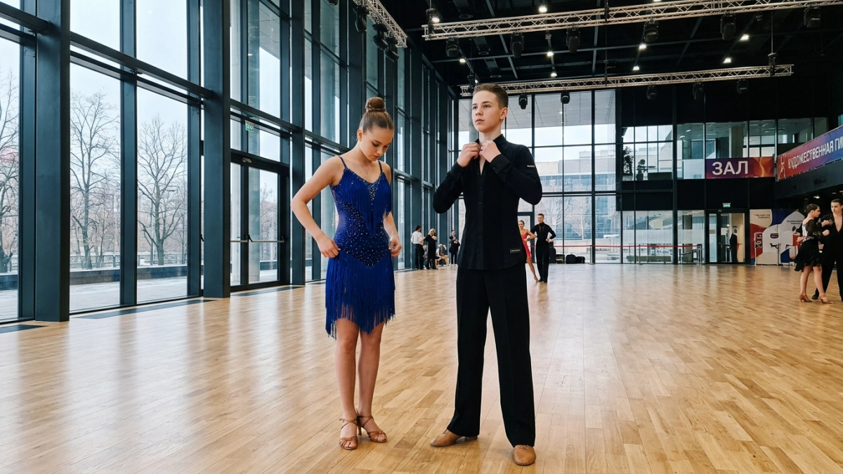 Курский дуэт завоевал золото первенства России в латиноамериканских танцах