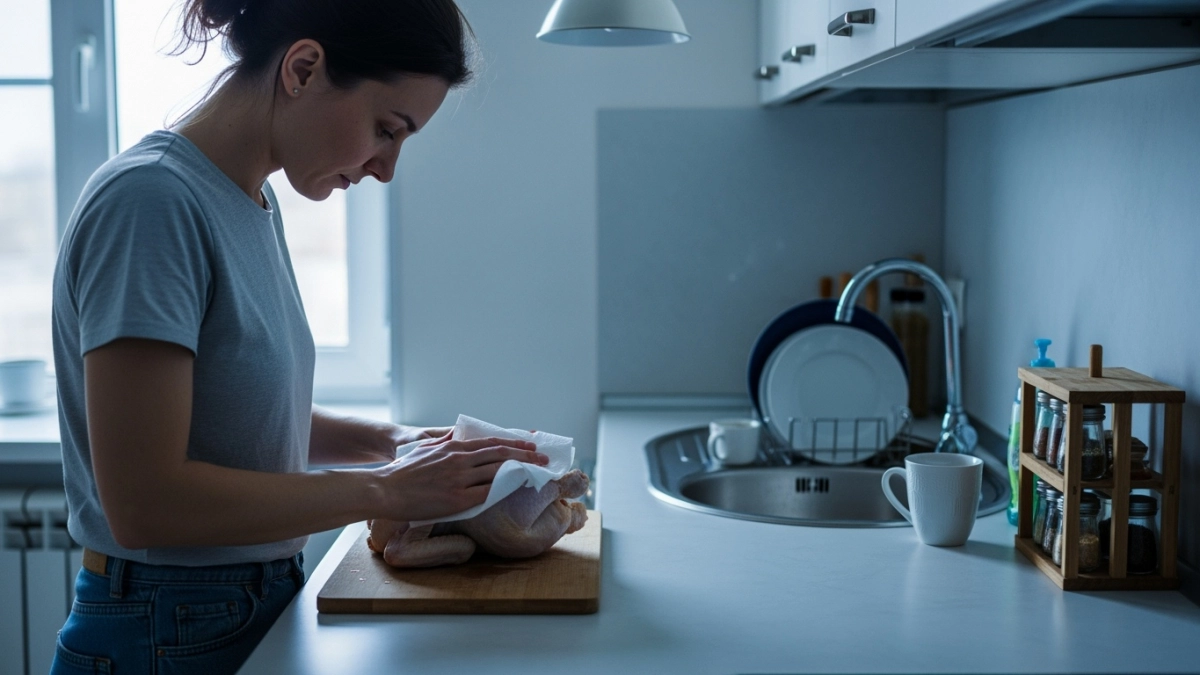 Мыть курицу перед готовкой — прямая дорога к отравлению: правда от экспертов