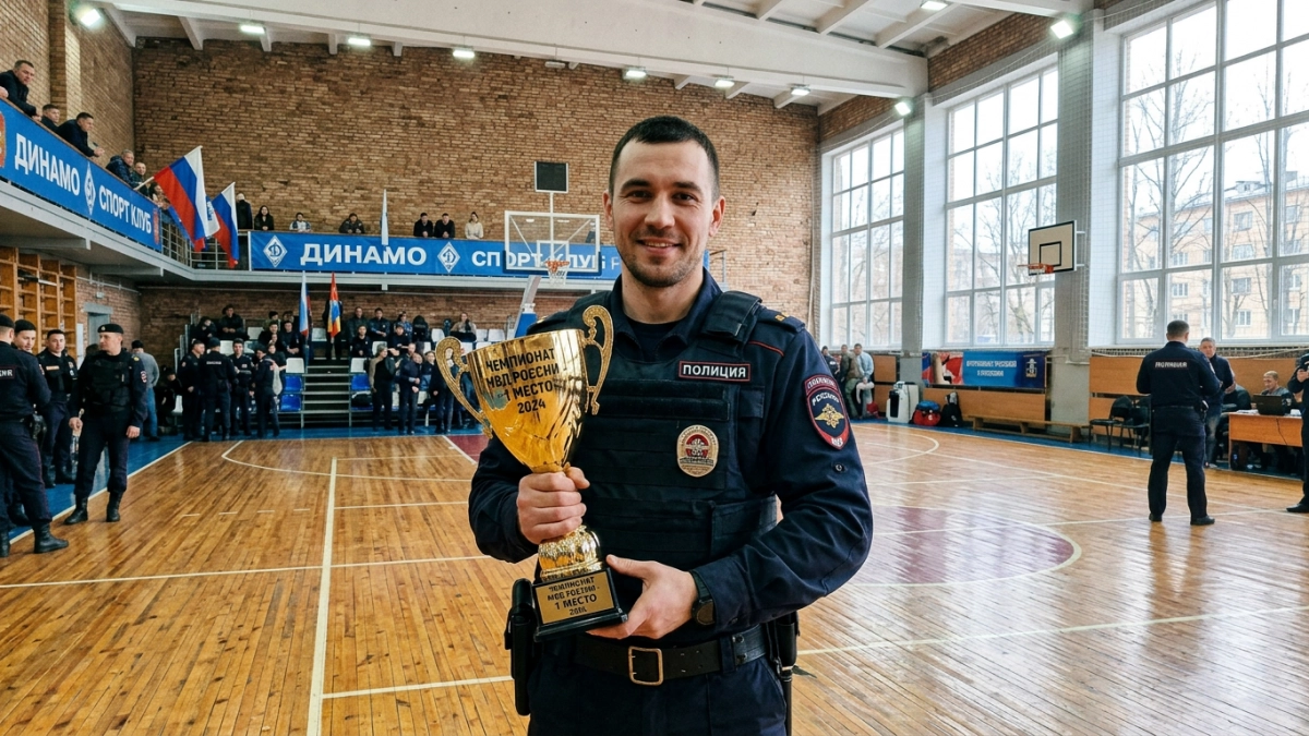 Полицейские Курска победили в турнире памяти Героя России Хмелевского