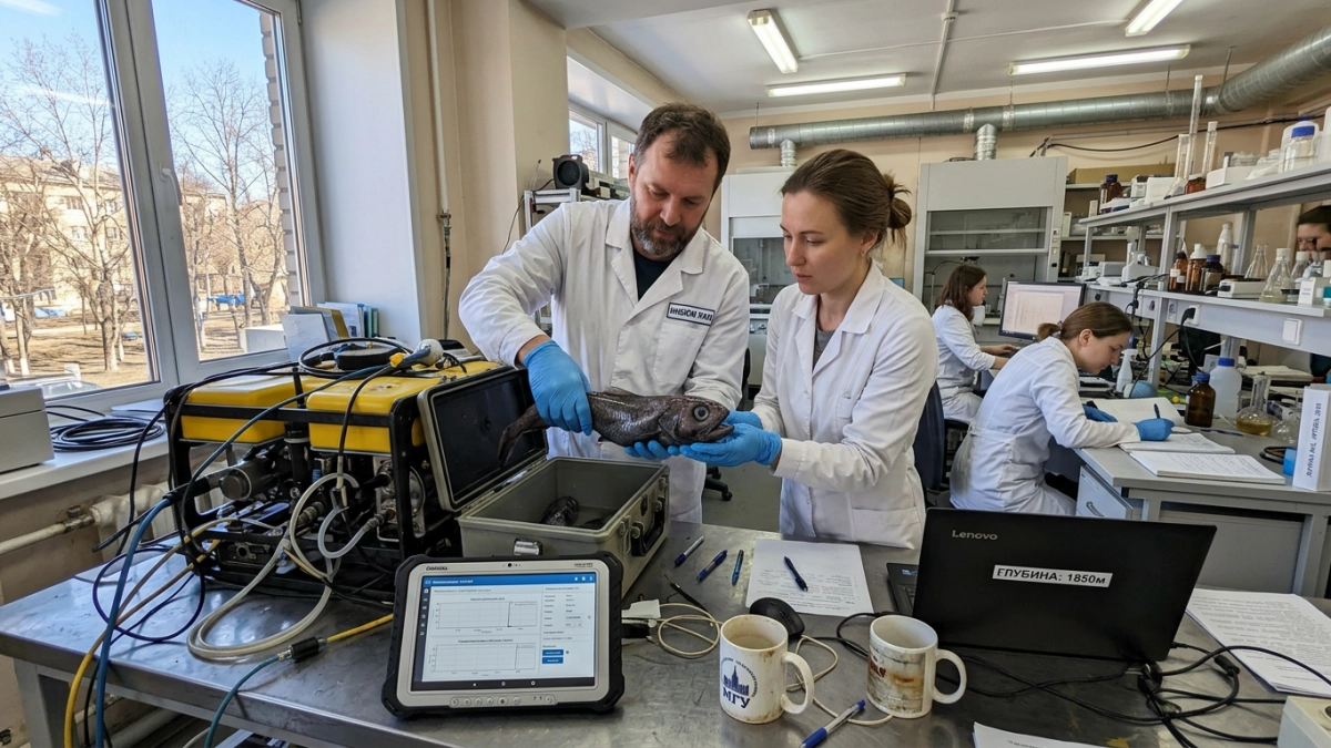 Российские учёные открыли рыбу на глубине более 7 000 метров в Тихом океане