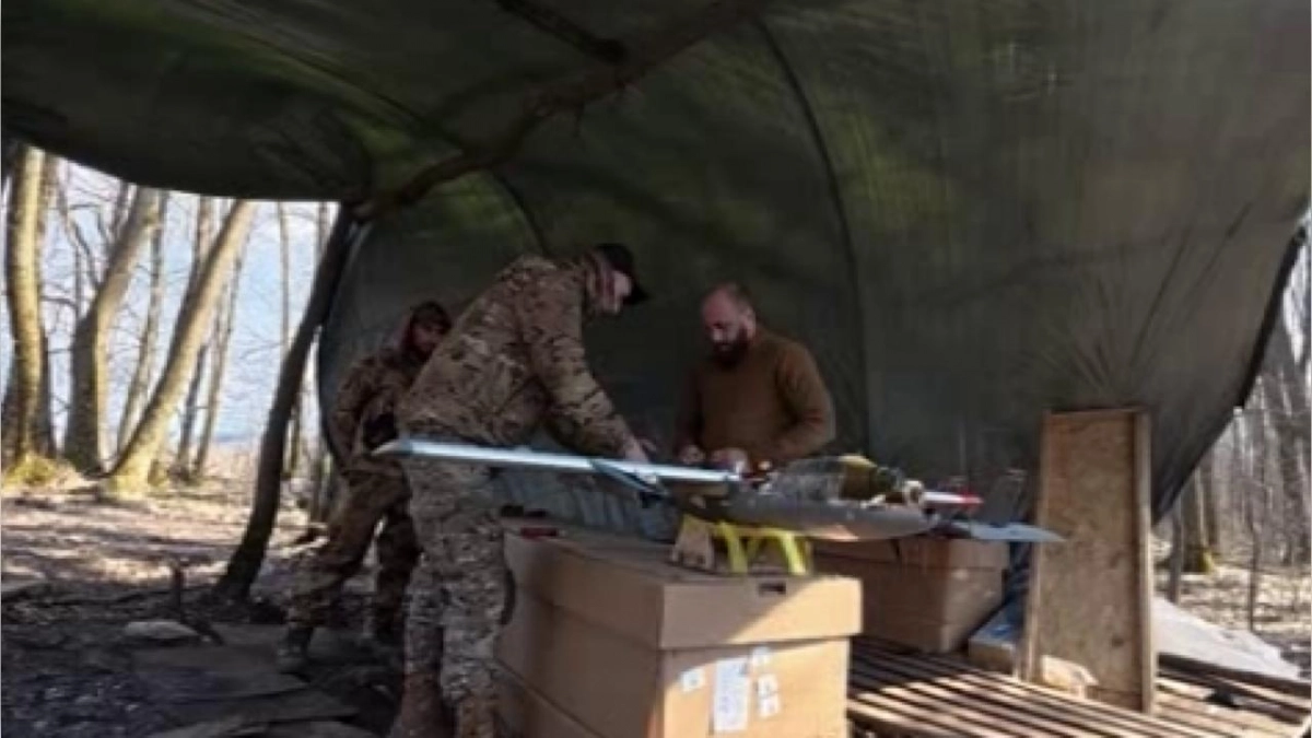 Спецназ «Ахмат» группы «Аида» дронами бьёт по позициям врага в курском приграничье