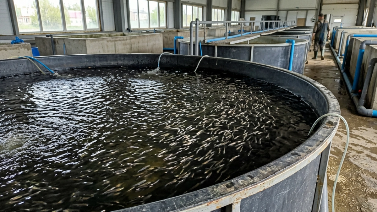500 тысяч икринок форели из Италии прошли карантин и дали первых мальков